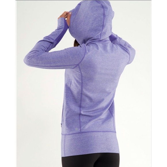 Lululemon In Stride Jacket Size 2 Hoodie Lavender Purple Zip Up  Women's - Picture 2 of 11